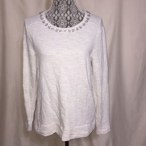 Jcrew embellished Sweater